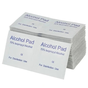 Tampons de coton imbibés d'alcool 70% "Sanke Rescue - Alcohol pads" - Planète Rando