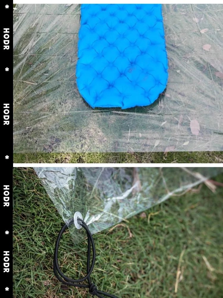 Tapis de sol / bâche imperméable pour tente en film polycro ultraléger à partir de 60g "Horizon Outdoor - Polycro ground sheet" - Planète Rando
