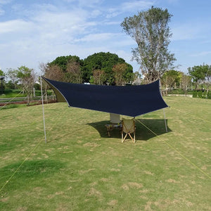Tarp / bâche de camping étanche de 5,1 x 5,1 m "Top Lander - Camping Tarp XL" - Planète Rando
