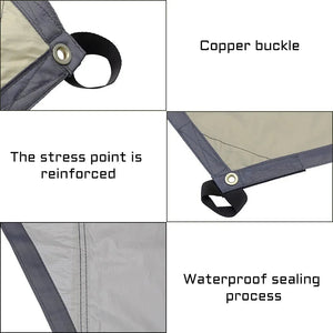 Tarp / bâche de camping étanche de 5,1 x 5,1 m "Top Lander - Camping Tarp XL" - Planète Rando