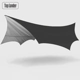 Tarp / bâche de camping étanche de 5,1 x 5,1 m "Top Lander - Camping Tarp XL" - Planète Rando