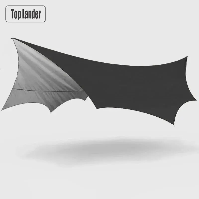 Tarp / bâche de camping étanche de 5,1 x 5,1 m "Top Lander - Camping Tarp XL" - Planète Rando