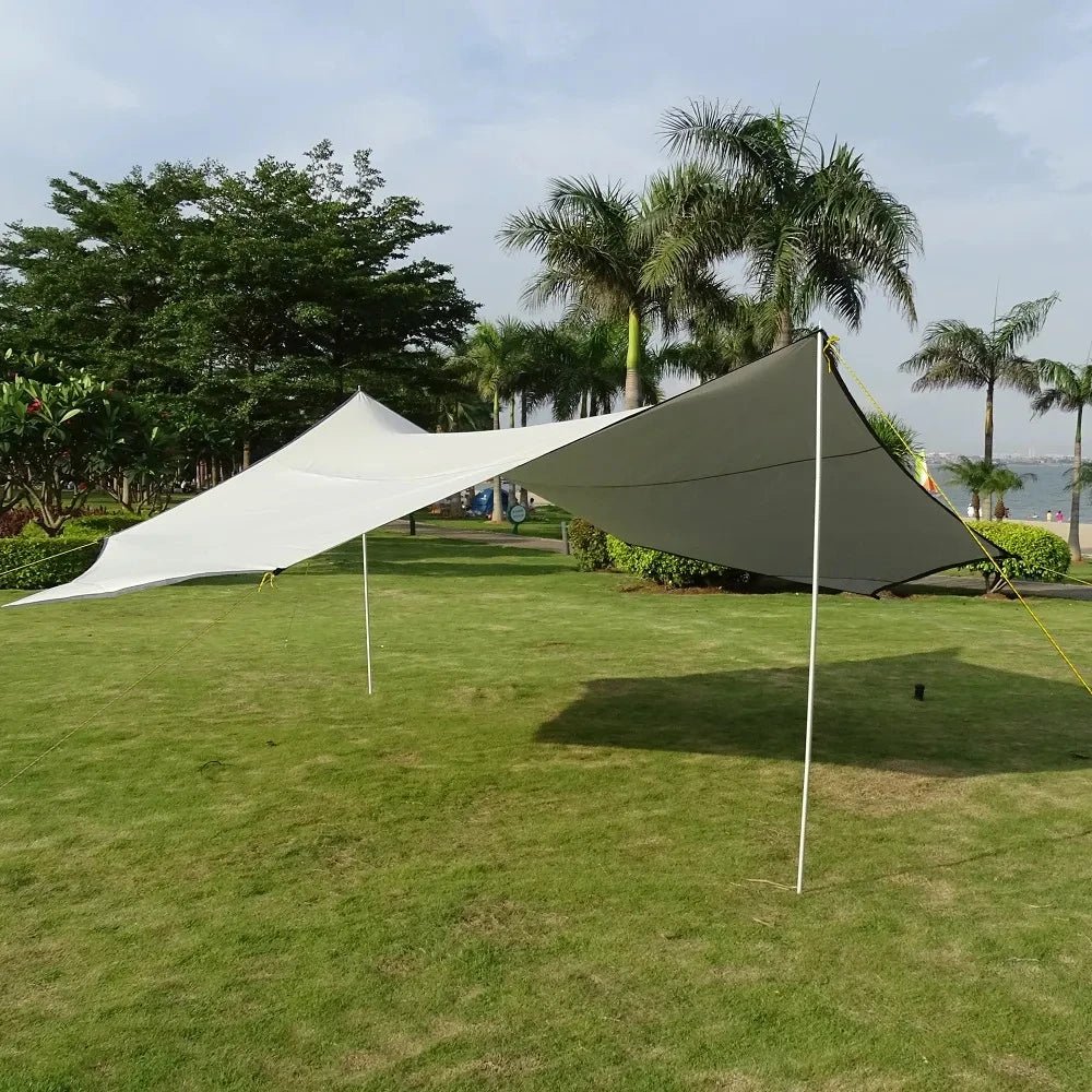 Tarp / bâche de camping étanche de 5,1 x 5,1 m "Top Lander - Camping Tarp XL" - Planète Rando