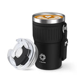 Tasse à café / mug isotherme en acier inoxydable sans BPA 400 ml "FEIJIAN - FJ - YZ400" - Planète Rando