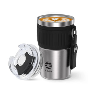 Tasse à café / mug isotherme en acier inoxydable sans BPA 400 ml "FEIJIAN - FJ - YZ400" - Planète Rando