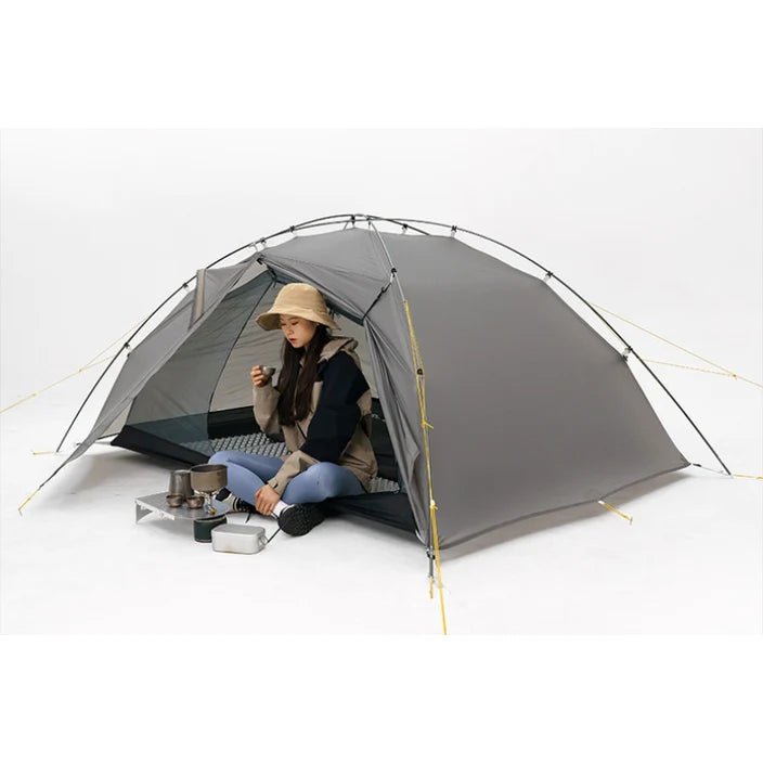 Tente de bivouac autoportante ultralégère pour 2 personnes 1,8kg "3F UL GEAR - TaiJi 2" - Planète Rando