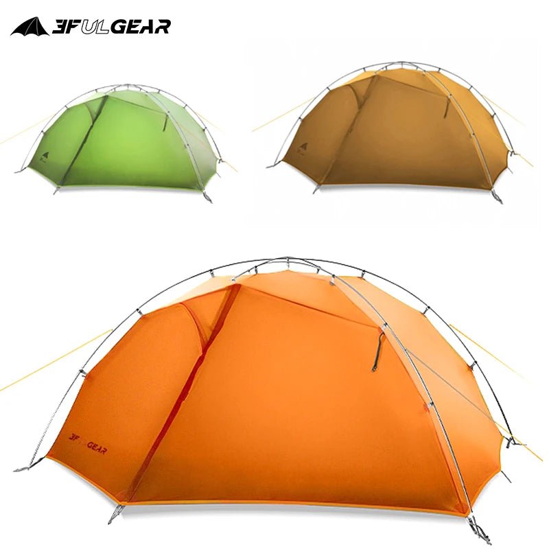 Tente de bivouac autoportante ultralégère pour 2 personnes 1,8kg "3F UL GEAR - TaiJi 2" - Planète Rando