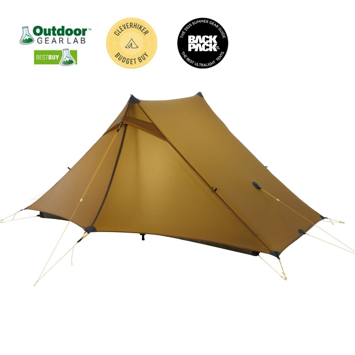 Tente de bivouac ultra - légère pour 2 personnes à simple - paroi 1kg “3F UL GEAR - Lanshan 2 pro” - Planète Rando