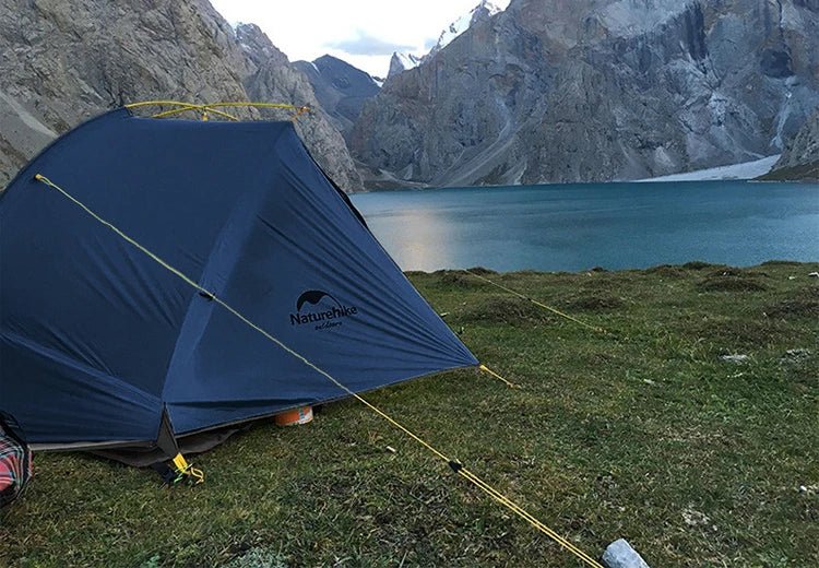 Tente de bivouac ultralégère à mono - paroi à partir de 1,25kg pour 1 à 2 personnes "Naturehike - Tagar" - Planète Rando