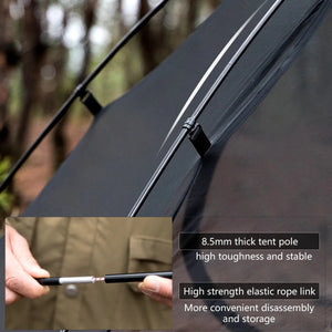 Tente de bivouac/camping pour 2 personnes à double parois 2,16kg "BISINNA - ZL105" - Planète Rando
