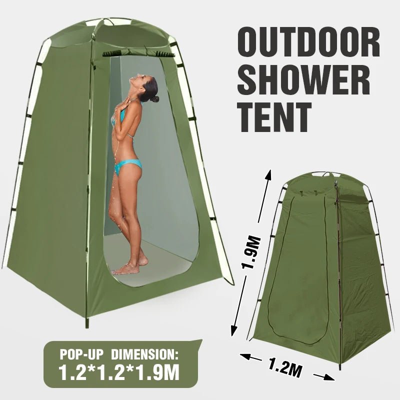 Tente de douche portable pour le camping et van - life "Westtune - Shower tent" - Planète Rando