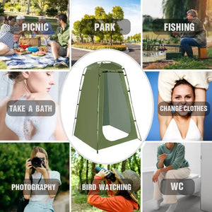 Tente de douche portable pour le camping et van - life "Westtune - Shower tent" - Planète Rando