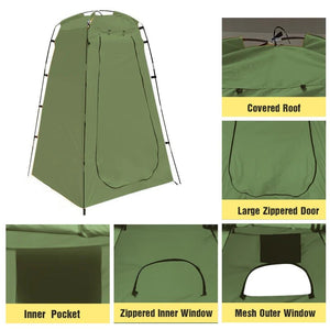 Tente de douche portable pour le camping et van - life "Westtune - Shower tent" - Planète Rando