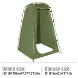 Tente de douche portable pour le camping et van - life "Westtune - Shower tent" - Planète Rando