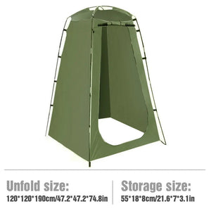 Tente de douche portable pour le camping et van - life "Westtune - Shower tent" - Planète Rando