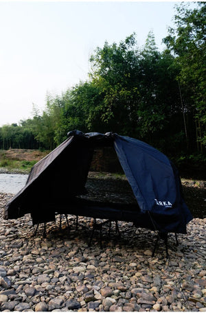 Tente de lit de camping double - parois pour 1 personne "TARKA Outdoor - Aries" - Planète Rando