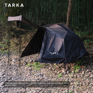Tente de lit de camping double - parois pour 1 personne "TARKA Outdoor - Aries" - Planète Rando
