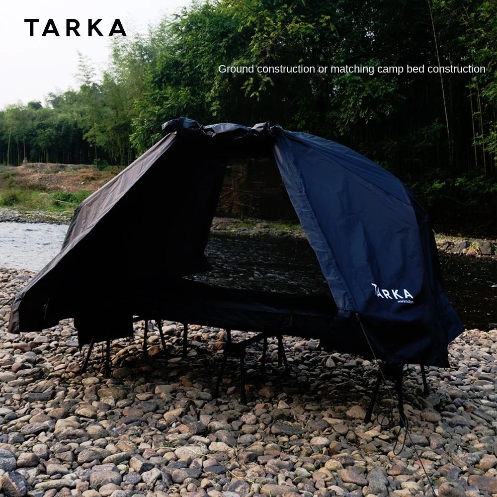 Tente de lit de camping double - parois pour 1 personne "TARKA Outdoor - Aries" - Planète Rando