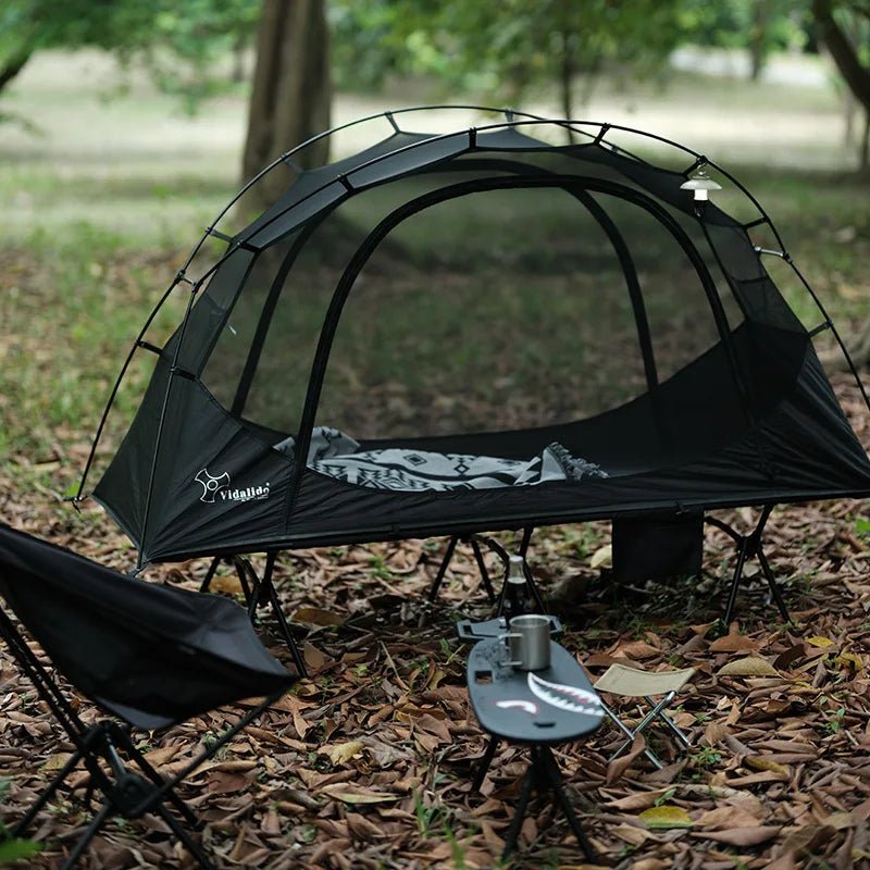 Tente de lit pour 1 personne avec moustiquaire et double - parois "Vidalido - Floating tent" - Planète Rando