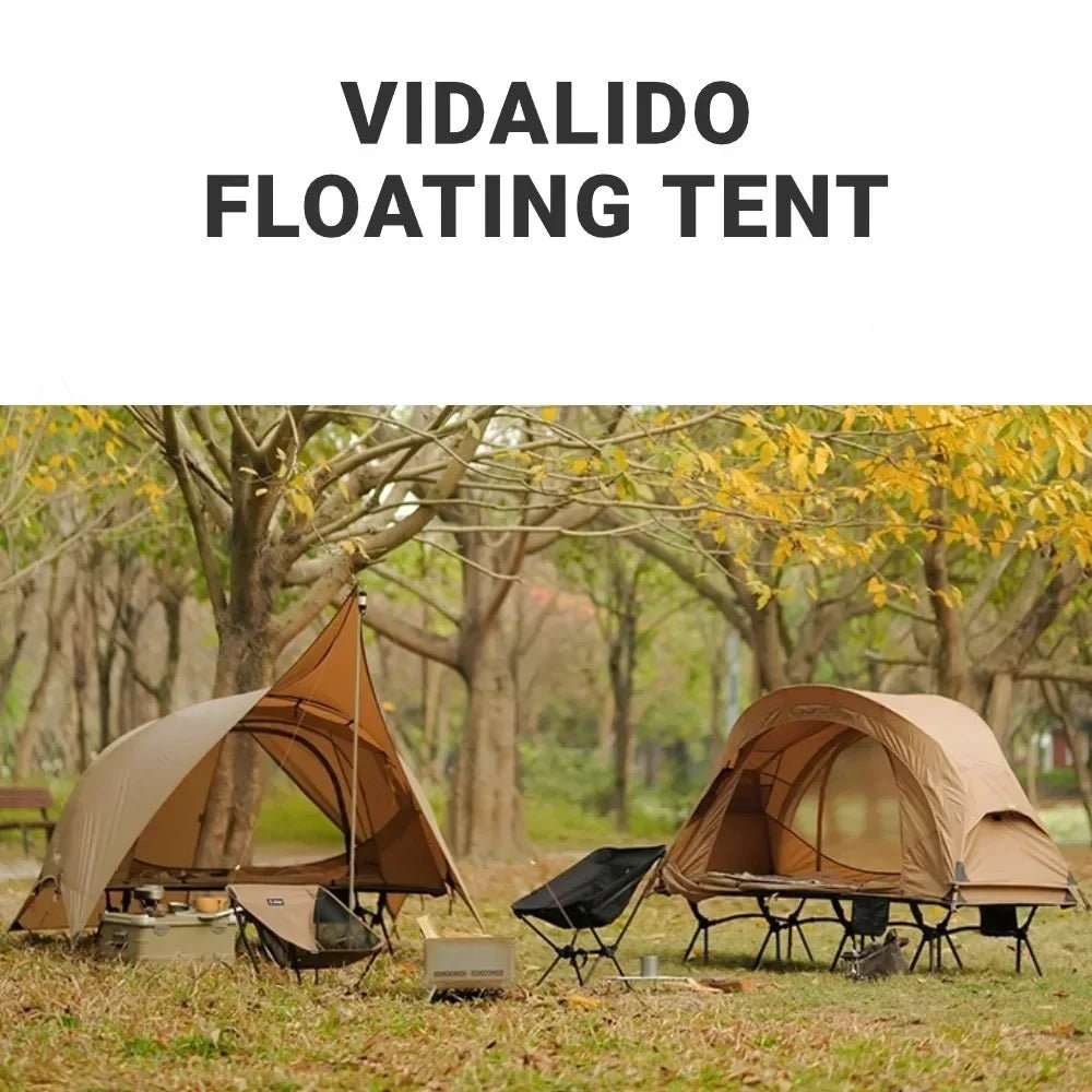 Tente de lit pour 1 personne avec moustiquaire et double - parois "Vidalido - Floating tent" - Planète Rando