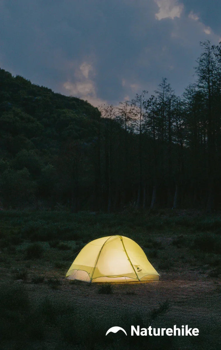 Tente de randonnée ultralégère en nylon 10D pour 1 à 2 personnes à partir de 780g "Naturehike - Star River EXT" - Planète Rando