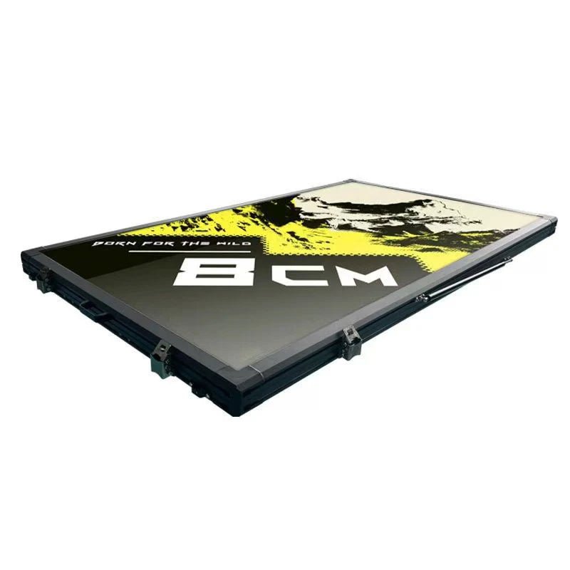Tente de toit automatique ridige ultra - plate 8cm & en aluminium anti - UV "Planete Rando - IRONPEAK" - Planète Rando