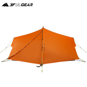Tente hybride double - parois pour le bivouac / camping avec large espace intérieur 1,9kg "3F UL GEAR - SHELL 2" - Planète Rando