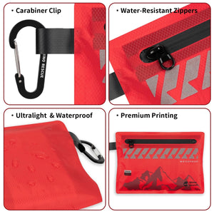 Trousse de premiers secours, ultralégère et étanche 280g "RHINO RESCUE - Mini First Aid Kit" - Planète Rando