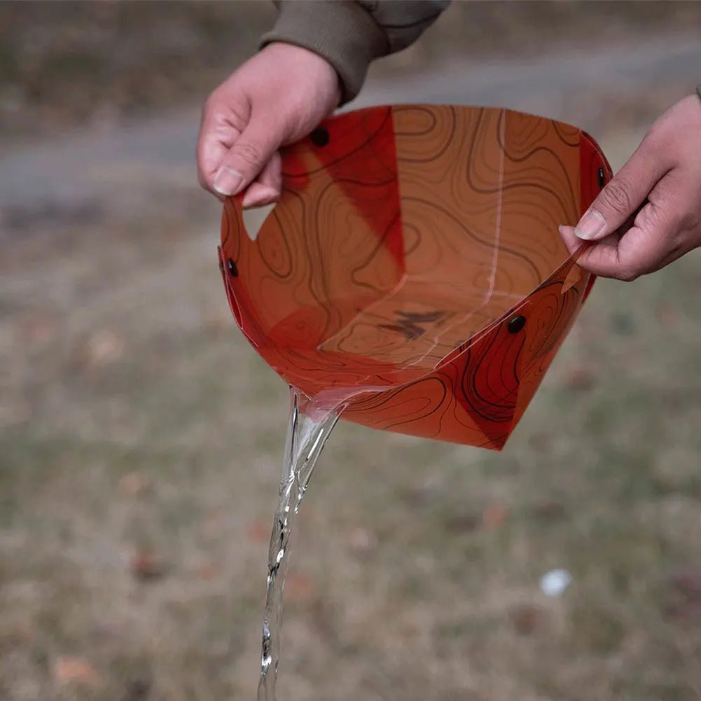Vaisselle pliante légère pour le camping et le bivouac "Isemount - Folding Elements" - Planète Rando