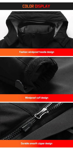 Veste chauffante imperméable unisexe avec 8 zones chaudes "TODWARM - Smart Heat Jacket" - Planète Rando
