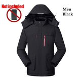 Veste chauffante / parka thermique d'hiver à 3 zones pour homme "Taurus - Smtx05" - Planète Rando