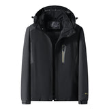 Veste de randonnée / Hardshell imperméable grande taille 700g "Work Miracles - Sport Outdoor" - Planète Rando