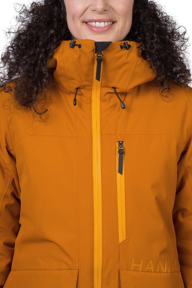 Veste de ski / hardshell montagne pour femme avec membrane Resstex 10 000mm et isolation Duratherm classic "Hannah − MERILA FD" - Planète Rando