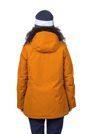 Veste de ski / hardshell montagne pour femme avec membrane Resstex 10 000mm et isolation Duratherm classic "Hannah − MERILA FD" - Planète Rando