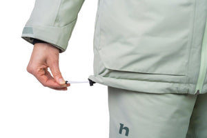 Veste de ski / hardshell montagne pour femme avec membrane Resstex 10 000mm et isolation Duratherm classic "Hannah − MERILA FD" - Planète Rando