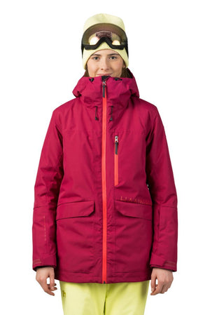 Veste de ski / hardshell montagne pour femme avec membrane Resstex 10 000mm et isolation Duratherm classic "Hannah − MERILA FD" - Planète Rando