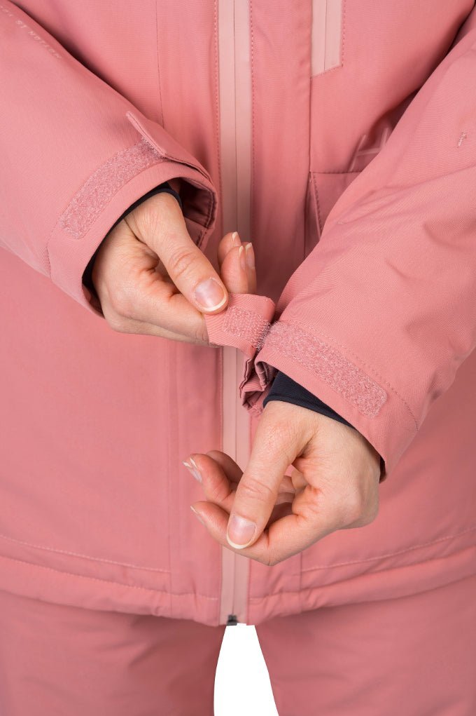 Veste de ski / hardshell montagne pour femme avec membrane Resstex 10 000mm et isolation Duratherm classic "Hannah − MERILA FD" - Planète Rando