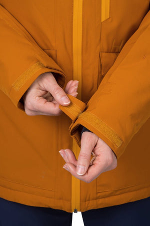 Veste de ski / hardshell montagne pour femme avec membrane Resstex 10 000mm et isolation Duratherm classic "Hannah − MERILA FD" - Planète Rando