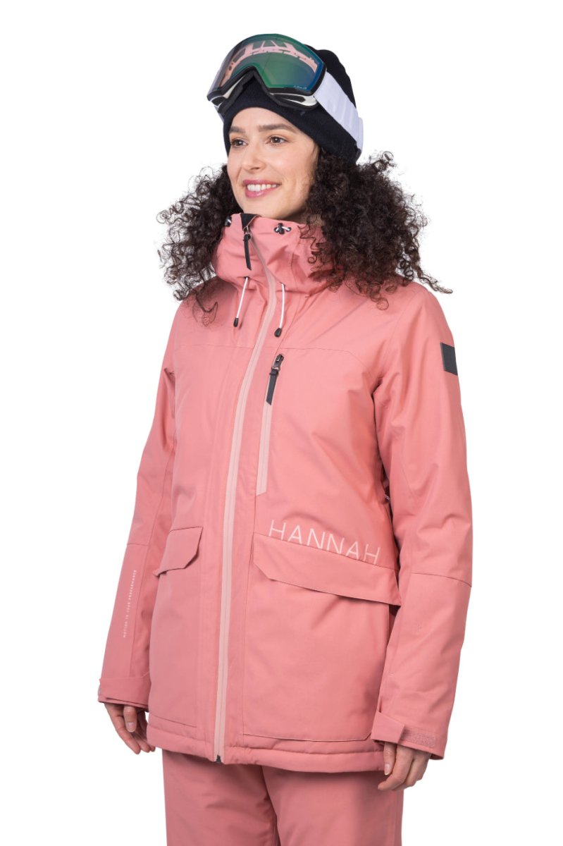 Veste de ski / hardshell montagne pour femme avec membrane Resstex 10 000mm et isolation Duratherm classic "Hannah − MERILA FD" - Planète Rando