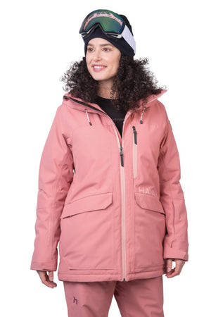 Veste de ski / hardshell montagne pour femme avec membrane Resstex 10 000mm et isolation Duratherm classic "Hannah − MERILA FD" - Planète Rando