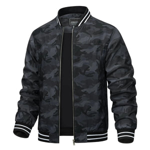 Veste décontractée / blouson bomber avec traitement hydrofuge "TACVASEN - LSTJ514" - Planète Rando