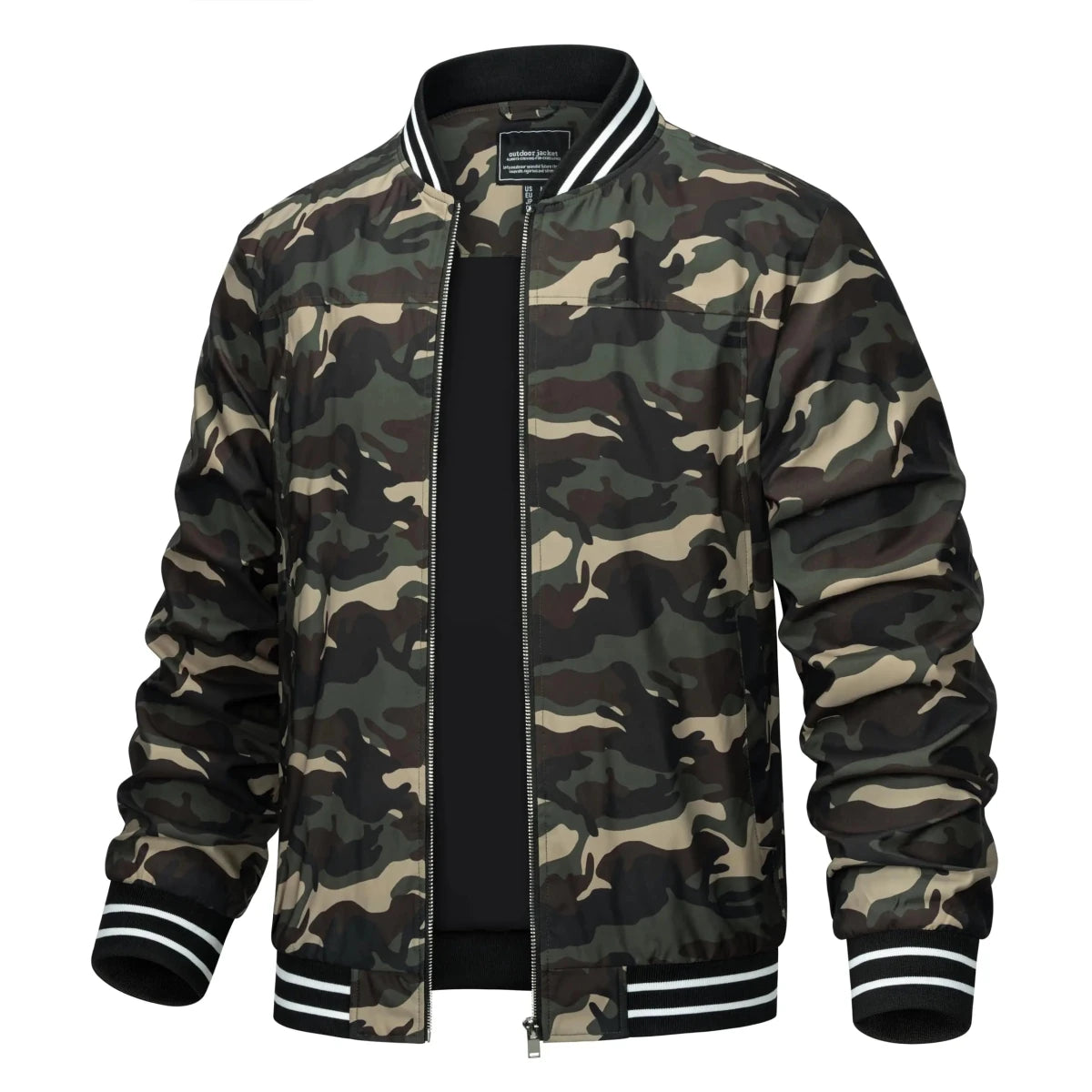 Veste décontractée / blouson bomber avec traitement hydrofuge "TACVASEN - LSTJ514" - Planète Rando