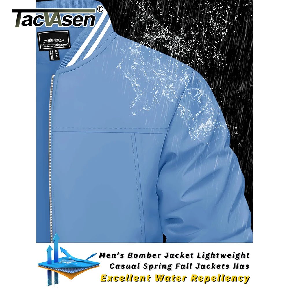 Veste décontractée / blouson bomber avec traitement hydrofuge "TACVASEN - LSTJ514" - Planète Rando