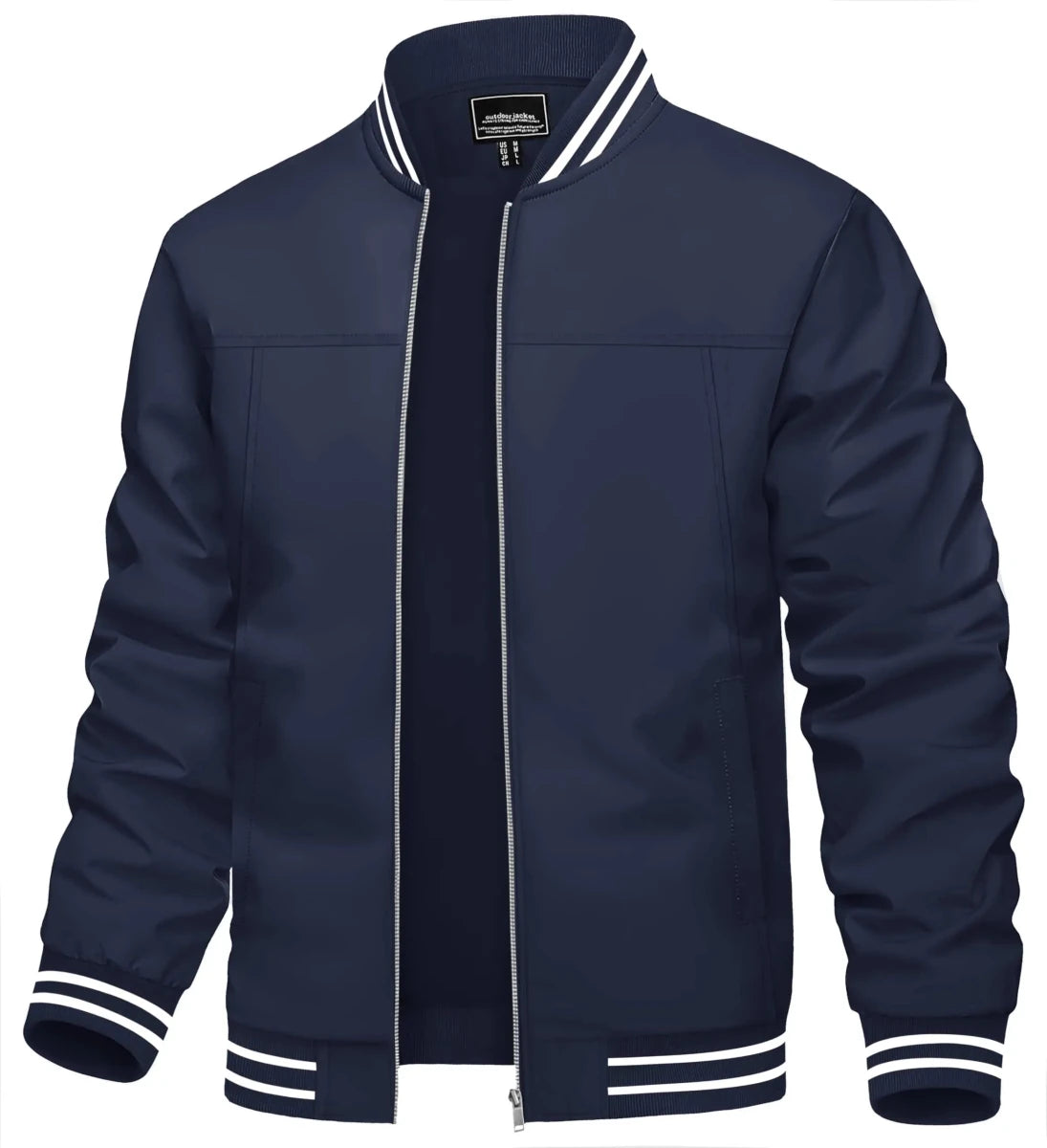 Veste décontractée / blouson bomber avec traitement hydrofuge "TACVASEN - LSTJ514" - Planète Rando