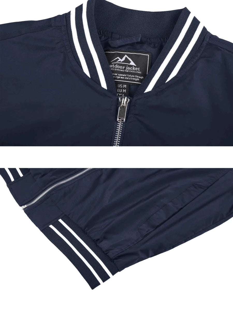 Veste décontractée / blouson bomber avec traitement hydrofuge "TACVASEN - LSTJ514" - Planète Rando