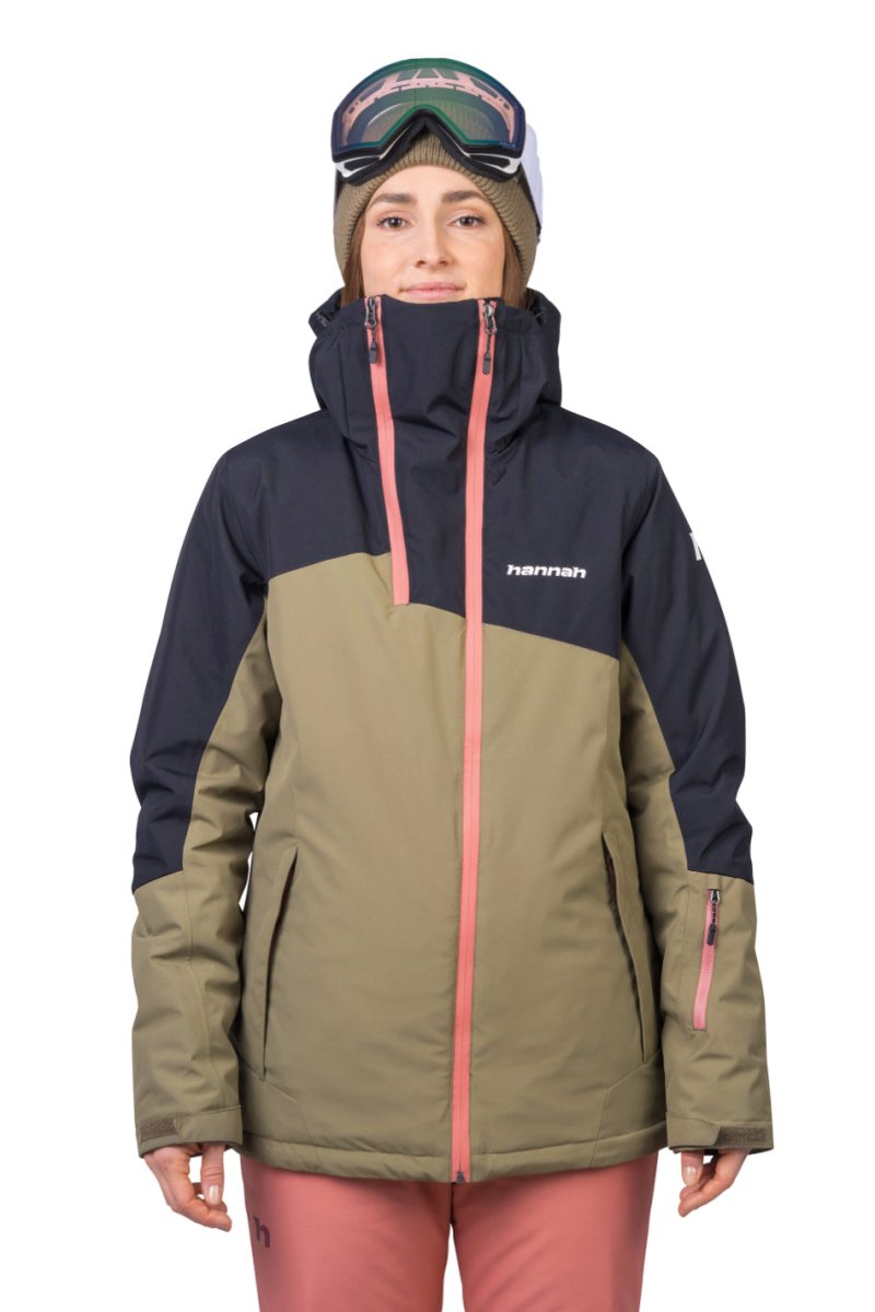 Veste / Hardhsell avec membrane Resstex 10 000mm et technologie Duratherm classic "Hannah − MAKY COL" - Planète Rando