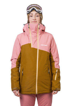 Veste / Hardhsell avec membrane Resstex 10 000mm et technologie Duratherm classic "Hannah − MAKY COL" - Planète Rando