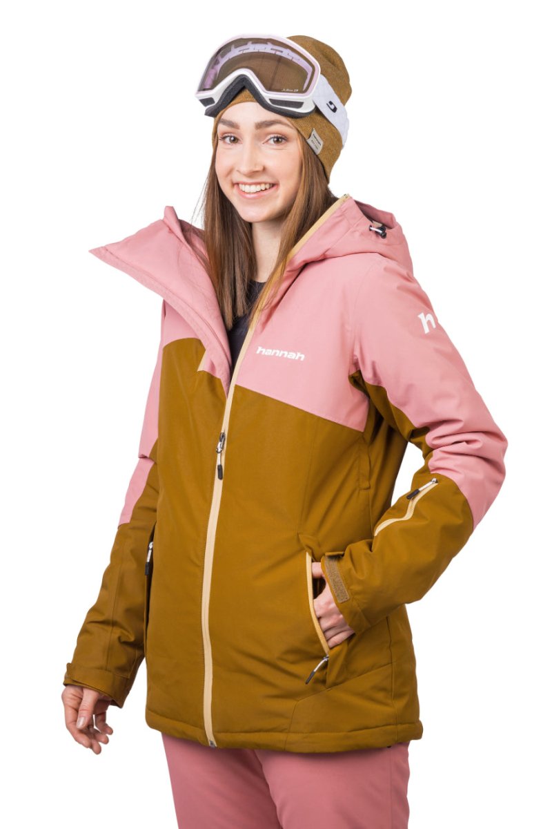 Veste / Hardhsell avec membrane Resstex 10 000mm et technologie Duratherm classic "Hannah − MAKY COL" - Planète Rando