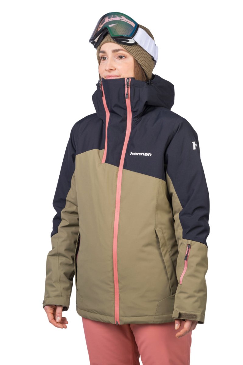 Veste / Hardhsell avec membrane Resstex 10 000mm et technologie Duratherm classic "Hannah − MAKY COL" - Planète Rando