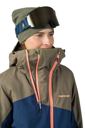Veste / Hardhsell avec membrane Resstex 10 000mm et technologie Duratherm classic "Hannah − MAKY COL" - Planète Rando